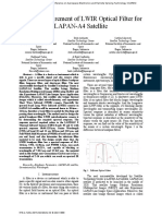 Design Requirement of LWIR Optical Filter For LAPAN-A4 Satellite