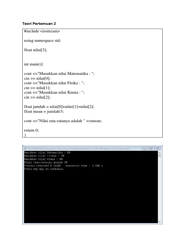Praktikum Struktur Data dalam C++ | PDF