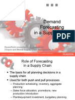 Demand Forecasting in A Supply Chain: Powerpoint Presentation To Accompany Chopra and Meindl Supply Chain Management, 5E