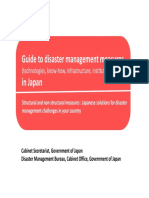 Guide To Disaster Management Measures in Japan: (Technologies, Know How, Infrastructure, Institutions Etc.)