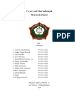 Terapi Aktivitas Kelompok Stimulasi Sensori