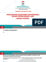 M.A 7-Perencanaan Akuntansi Diferensial Dalam Perencanaan Laba Jangka Pendek