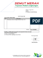 Draft Invoice - Addcost Program Mizuiku