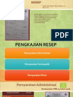 Tugas Pengkajian Resep PKM Belong