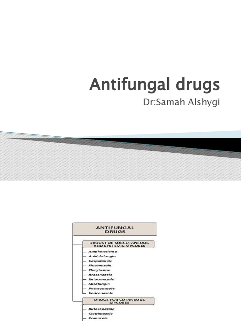 Antifungal Drugs PDF Cytochrome P450 Drugs