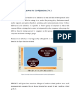 Answer To The Question No 1: Figure 1 Strategic Groups in The Pharmaceuticals Industry of Bangladesh