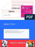 Module 3: TYPES OF Media: Panghulo National High School - Mil Second Sem 3 Quarter