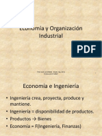 Clase Inaugural Economía y Org Industrial