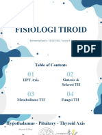 Fisiologi Tiroid - Rahmanita K - 082