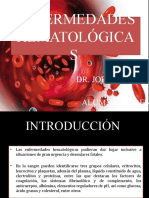 Enfermedades hematológicas: anemia y eritrocitosis