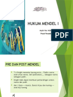 Hukum Mendel I