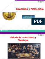 Historia de La Fisiología y Anatomía
