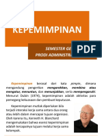 Kepemimpinan