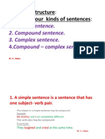 Sentence Structure: There Are Four Kinds of Sentences