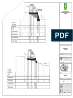 STA 2 + 725 DL 62.00M Nomor Titik Jarak Elevasi Existing: Pagar