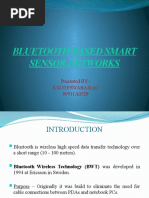 Bluetooth Based Smart Sensor Network