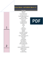 5v5 Nationwide Online Battle - SATURDAY Mar 13