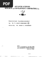 Advanced Sciences Research .ND Development Corporation, In.