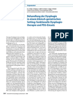 Schulz2009 Article BehandlungDerDysphagieInEinemK