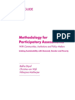 Methodology For Participatory Assessments: Metguide