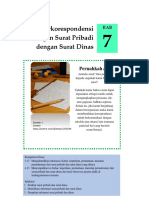 Materi Surat Pribadi & Surat Dinas 1