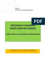 RS Rawamangun Pedoman Keselamatan Pasien