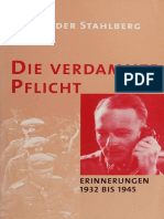 Die Verdammte Pflicht. Erinnerungen 1932 Bis 1945