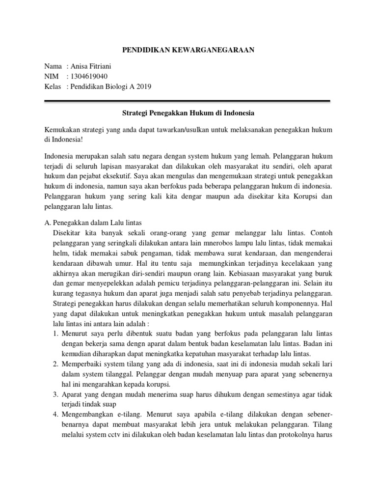 Meningkatkan Kesadaran Hukum di Desa Strategi dan Implementasi