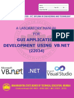 VB.NET GUI App Lab Manual