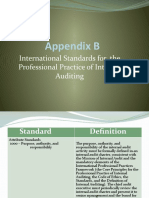 Appendix B: International Standards For The Professional Practice of Internal Auditing