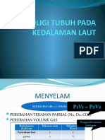 Fisiologi Tubuh Pada Kedalaman Laut