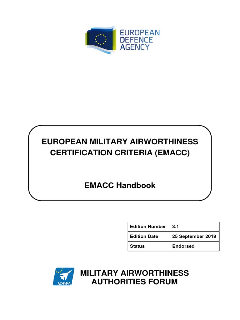 EMACC Airworthiness Certification Criteria | PDF | Unmanned Aerial ...