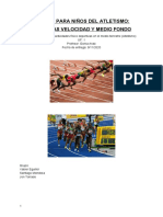 Manual para Niños Del Atletismo