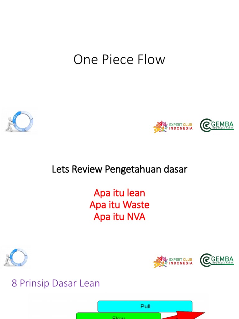 Single Piece Flow Pdf | One Piece Flow Lean Manufacturing: What is ...