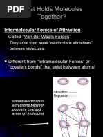 What Holds Molecules Together?