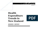Health Expenditure Trends in New Zealand 2000 2010