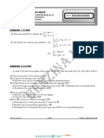 Devoir de Contrôle N°5 Lycée pilote - Math - 1ère AS (2013-2014) Mr Mohamed Benzina