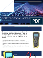 Utilización de Herramientas y Equipos de Diagnóstico