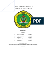 MAKALAH Penganggaran Anggaran Bahan Baku