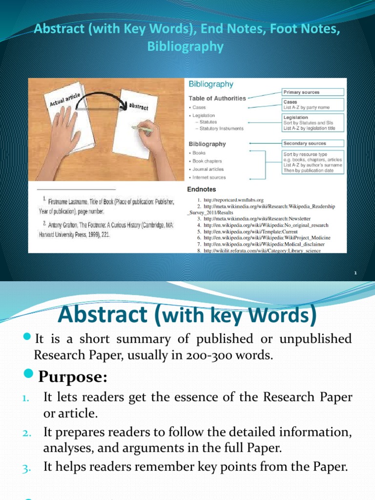 Understanding Abstracts and Citations | PDF | Abstract (Summary) | Justice