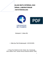 Makalah Pengendalian Mutu Internal Dan Eksternal Lab Histoteknologi