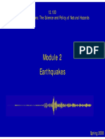 Earthquakes: 12.103 Strange Bedfellows: The Science and Policy of Natural Hazards