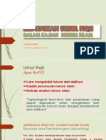 Kedudukan Ushul Fiqh