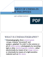 Development of Cinema in the Philippines
