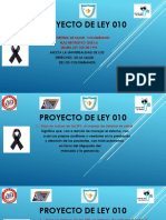 Proyecto 010 - Reforma Del Sistema de Salud Colombiano