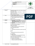 Sop Pemeriksaan Sputum DL