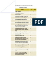 Form Checklist Kelompok 2 Terampil