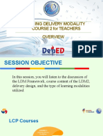 LDM2 For Teachers Orientation SD For Caloocan