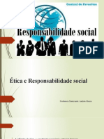 Workshop Etica e Responsabilidade Social