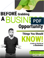 Before Grabbing A Business Opportunity 2021
